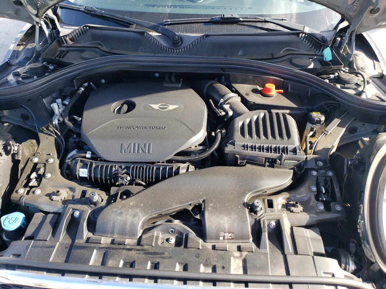 2017 MINI Cooper VIN WMWLN9C38H2E50200 Copart auction photo, rear end damage thumbnail 13