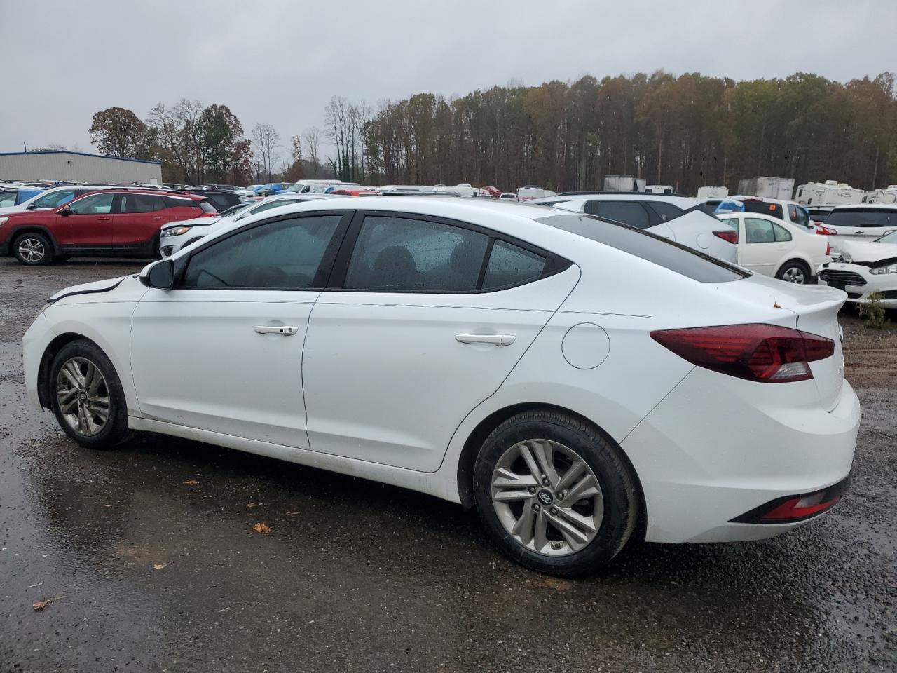 2019 Hyundai Elantra VIN 5NPD84LF5KH473268 Copart auction photo, front end damage thumbnail 2