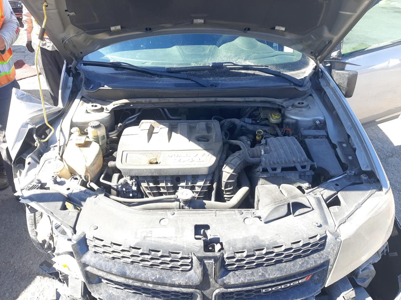 2014 Dodge Avenger VIN 1C3CDZAB8EN183006 Copart auction photo, front end damage thumbnail 11
