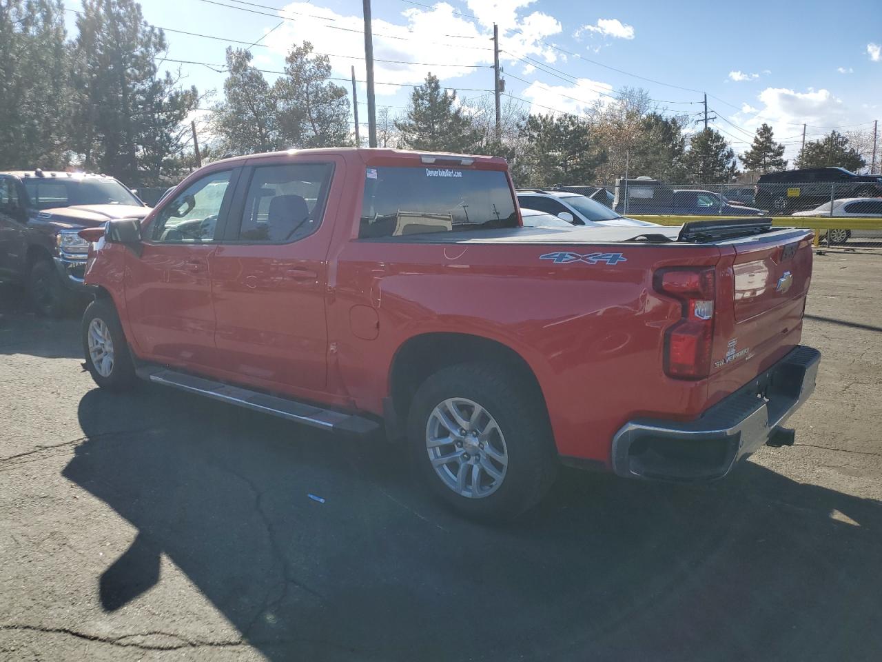 2021 Chevrolet Silverado VIN 1GCUYDED5MZ334653 Copart auction photo, front end damage thumbnail 2
