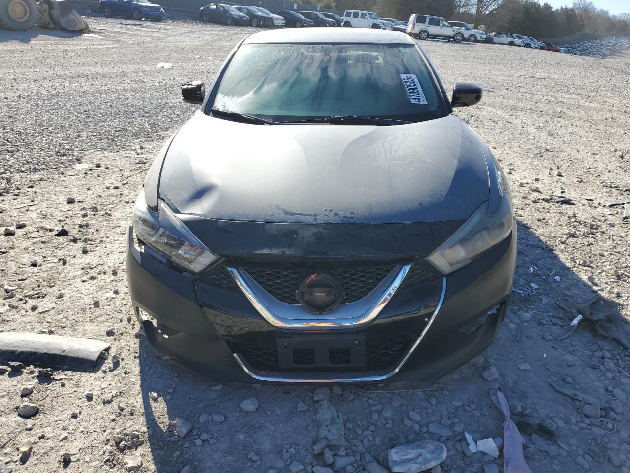 2017 Nissan Maxima VIN 1N4AA6APXHC437911 Copart auction photo, undercarriage / front end damage thumbnail 5