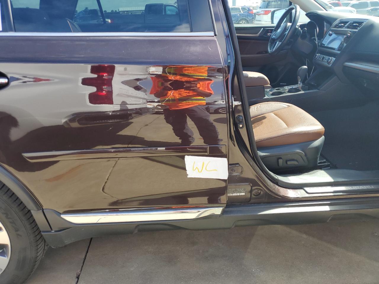 2017 Subaru Outback VIN 4S4BSETC6H3201963 Copart auction photo, water/flood damage thumbnail 13