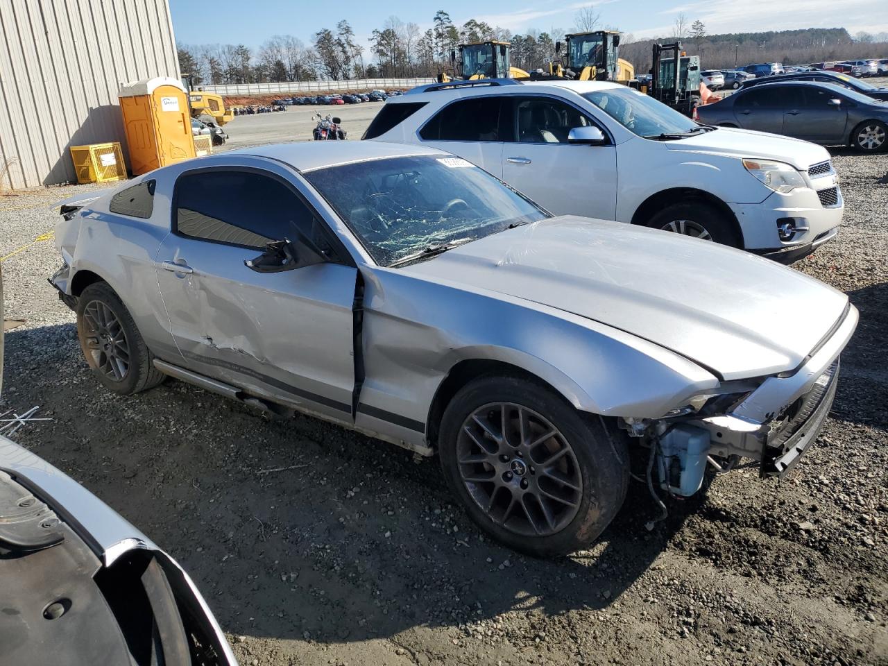 2013 Ford Mustang VIN 1ZVBP8AM9D5218089 Copart auction photo, all over damage thumbnail 4