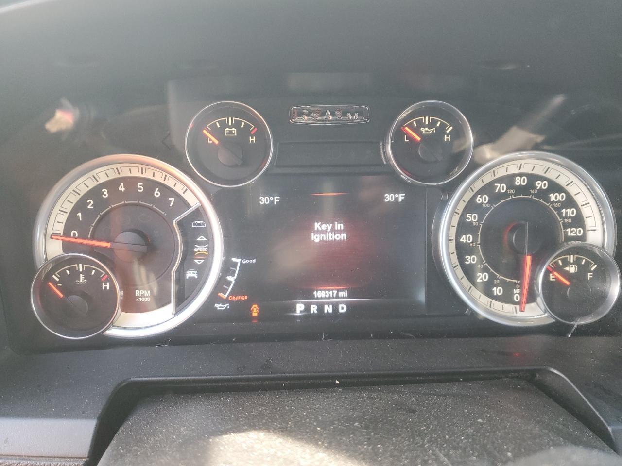2017 RAM 1500 VIN 1C6RR6MT4HS505194 Copart auction photo, front end / mechanical damage thumbnail 9