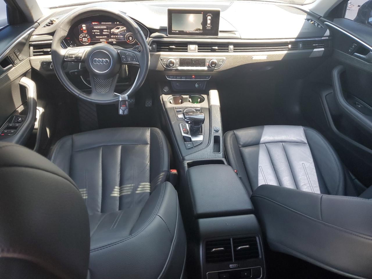 2019 Audi A4 VIN WAUENAF44KN015062 Copart auction photo, front end / undercarriage damage thumbnail 8