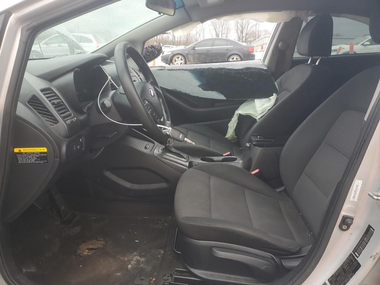 2014 KIA Forte VIN KNAFX4A64E5184995 Copart auction photo, side damage thumbnail 7
