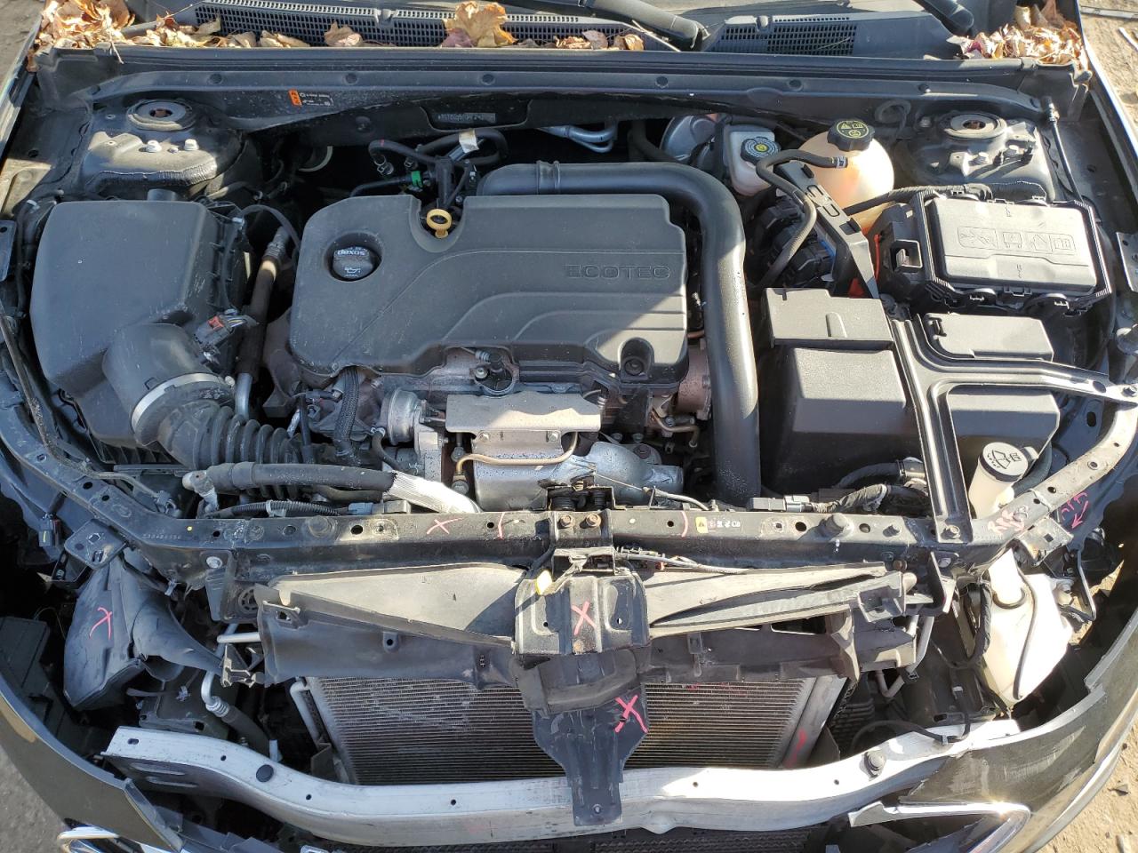 2019 Chevrolet Malibu VIN 1G1ZG5ST0KF190902 Copart auction photo, front end / side damage thumbnail 11