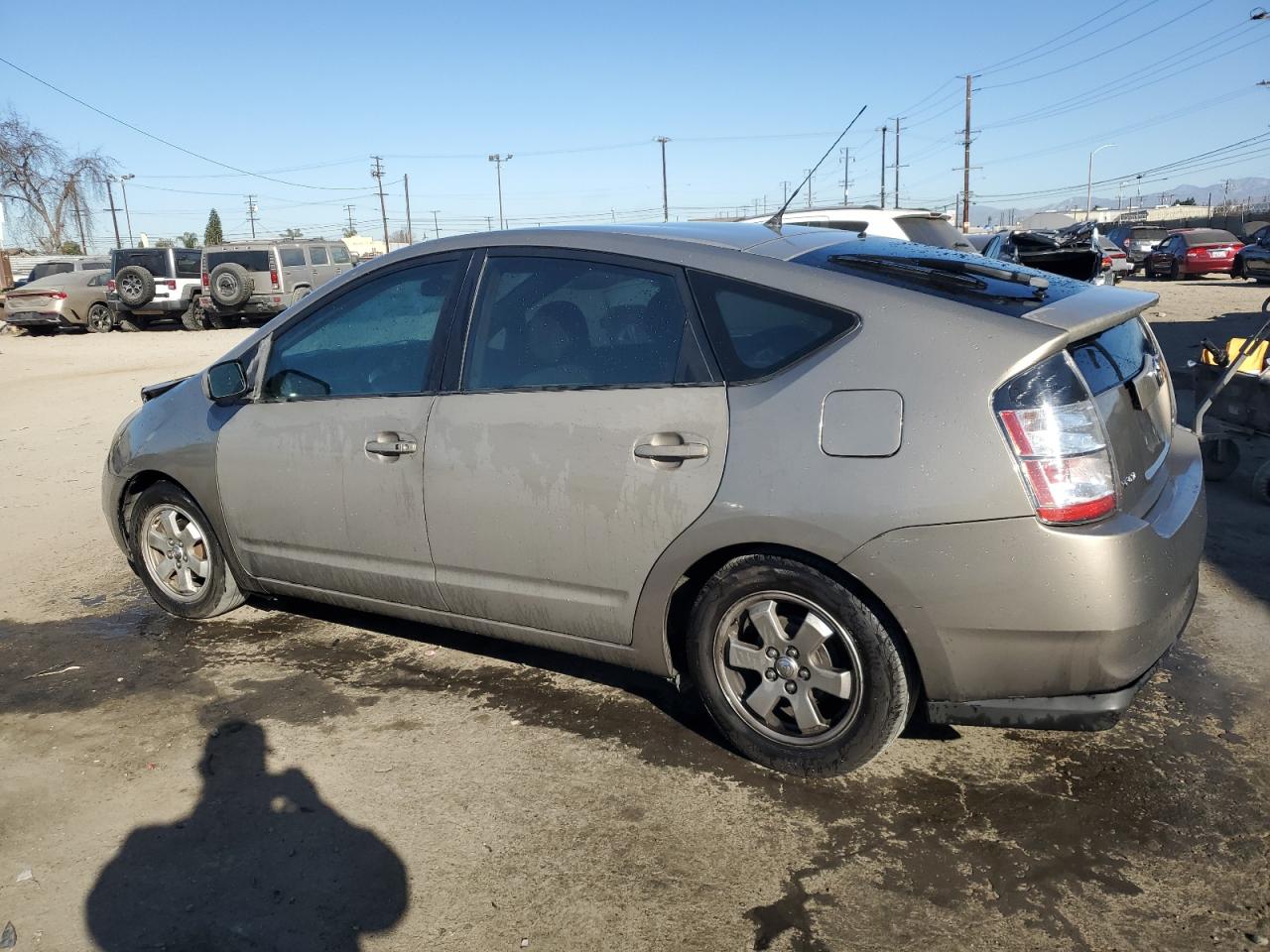 2005 Toyota Prius VIN JTDKB20U453055297 Copart auction photo, front end / side damage thumbnail 2