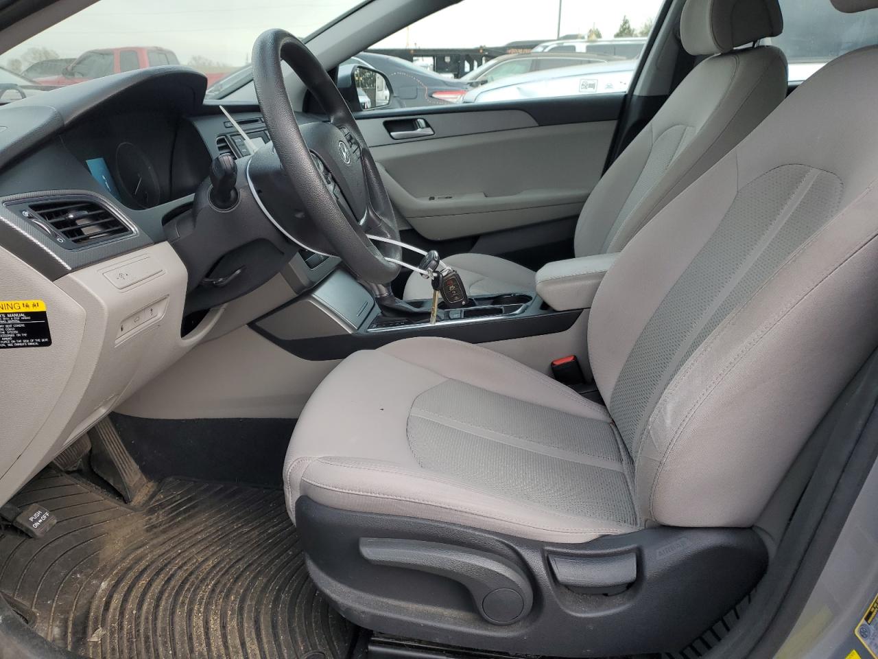 2015 Hyundai Sonata VIN 5NPE24AF9FH207735 Copart auction photo, rear end damage thumbnail 7