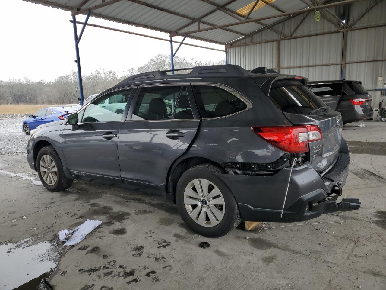 2019 Subaru Outback VIN 4S4BSAHC6K3287784 Copart auction photo, rear end damage thumbnail 2
