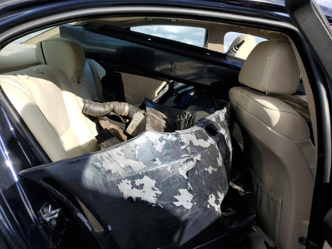 2008 BMW 5er VIN WBANV93538CZ62433 Copart auction photo, all over damage thumbnail 10