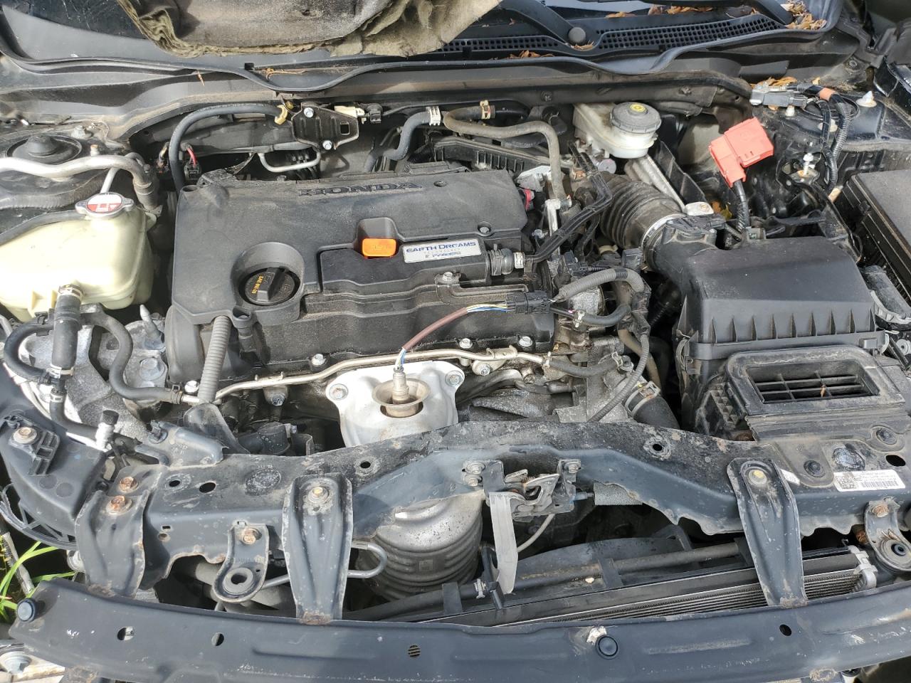 2016 Honda Civic VIN 19XFC2F55GE003350 Copart auction photo, front end damage thumbnail 11