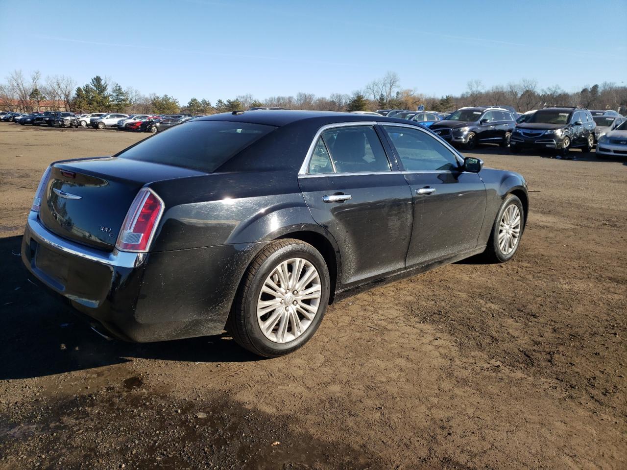 2012 Chrysler 300 VIN 2C3CCAKT1CH220205 Copart auction photo, side damage thumbnail 3