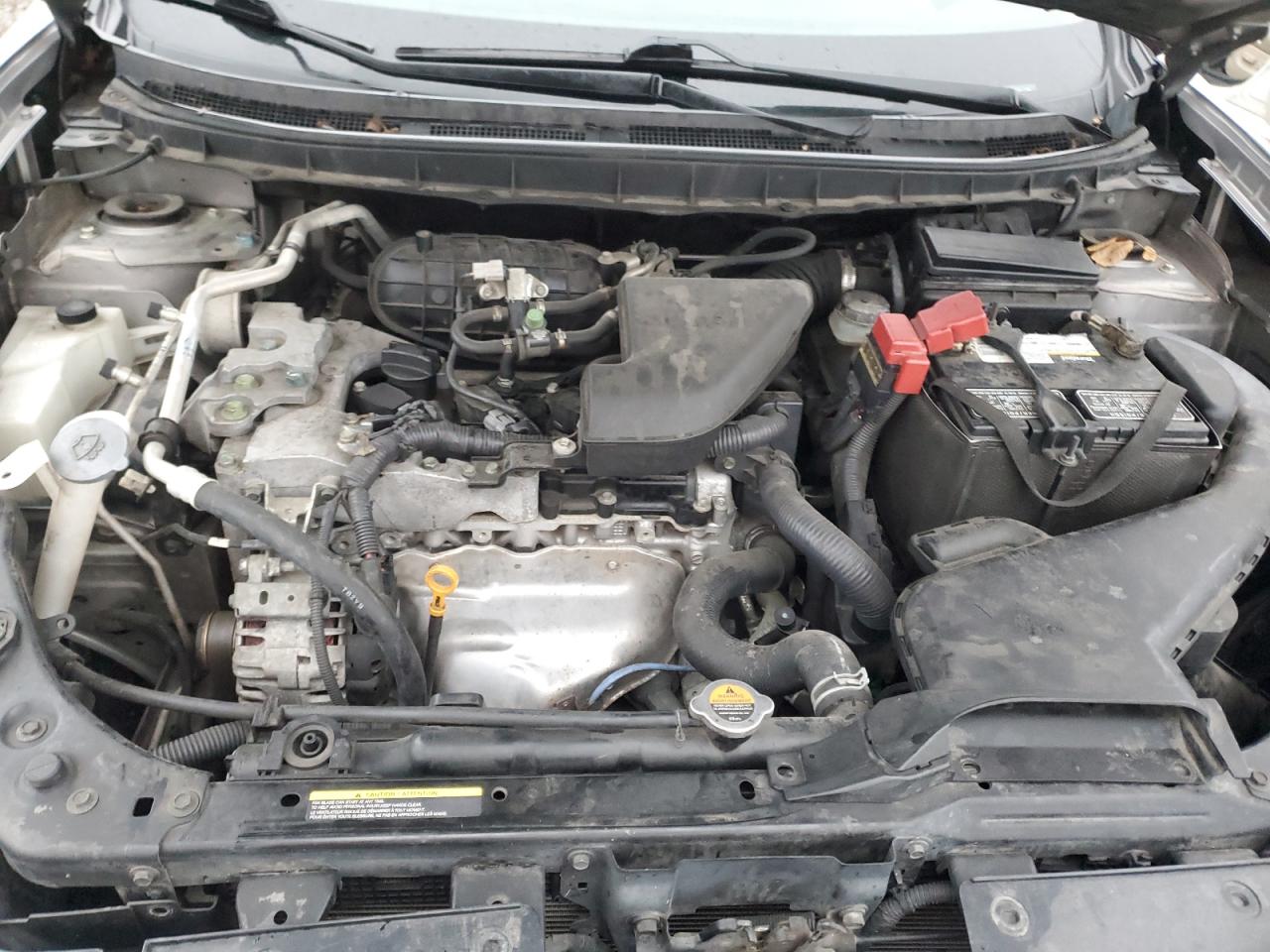 2015 Nissan Rogue VIN JN8AS5MV8FW767672 Copart auction photo, front end damage thumbnail 11