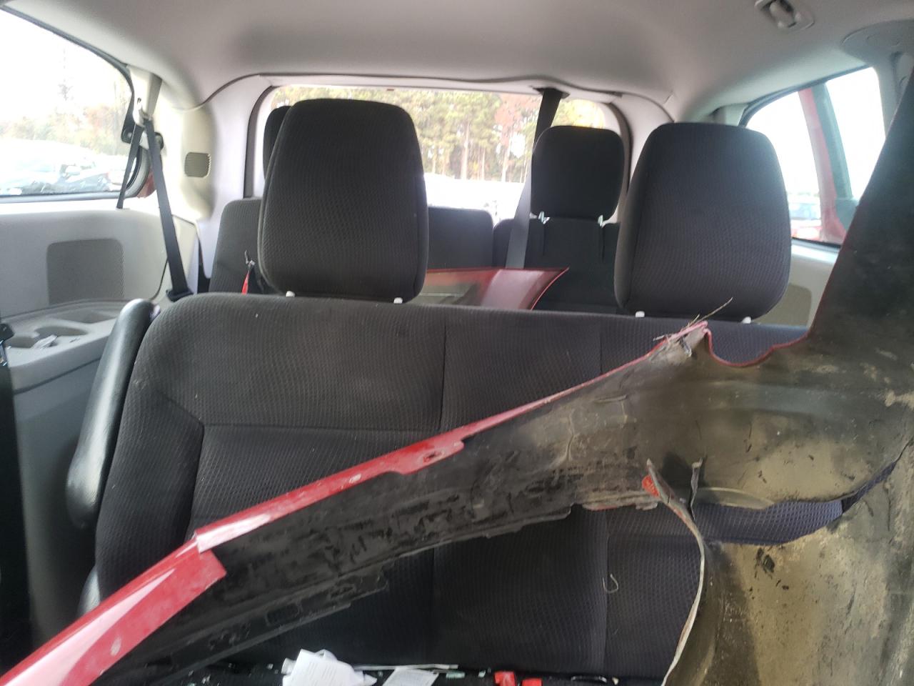 2015 Dodge Caravan VIN 2C4RDGBGXFR576661 Copart auction photo, rear end / front end damage thumbnail 10