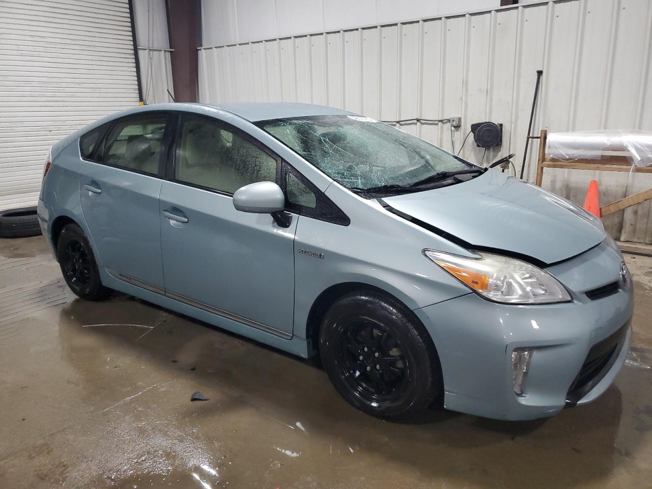 2012 Toyota Prius VIN JTDKN3DU4C1518782 Copart auction photo, hail damage thumbnail 4