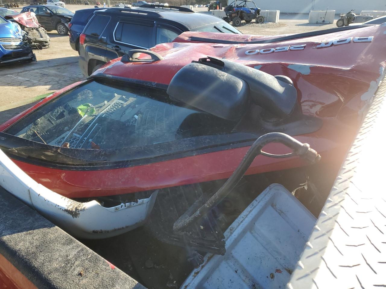 2004 Dodge RAM VIN 3D7KU28C14G225297 Copart auction photo, all over damage thumbnail 12