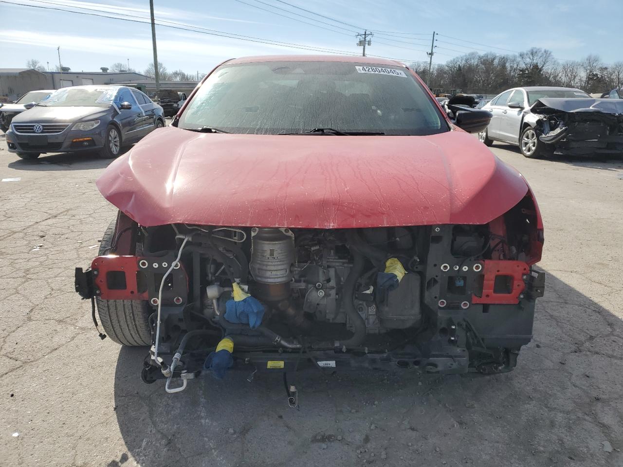 2019 Honda Civic VIN 2HGFC2F69KH501087 Copart auction photo, front end damage thumbnail 5