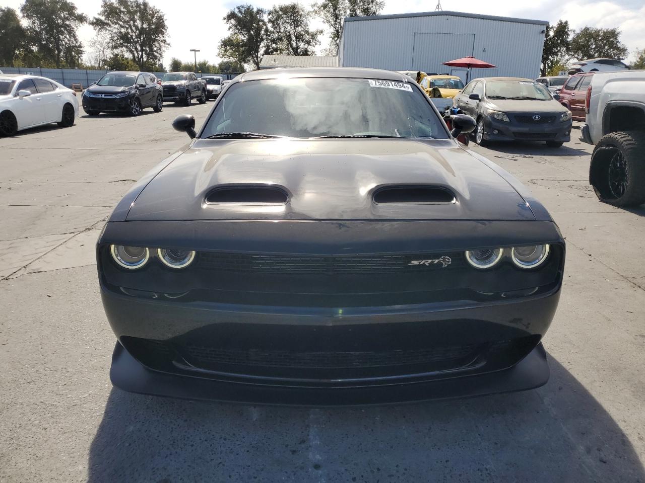 2019 Dodge Challenger VIN 2C3CDZL92KH531235 Copart auction photo, vandalism damage thumbnail 5