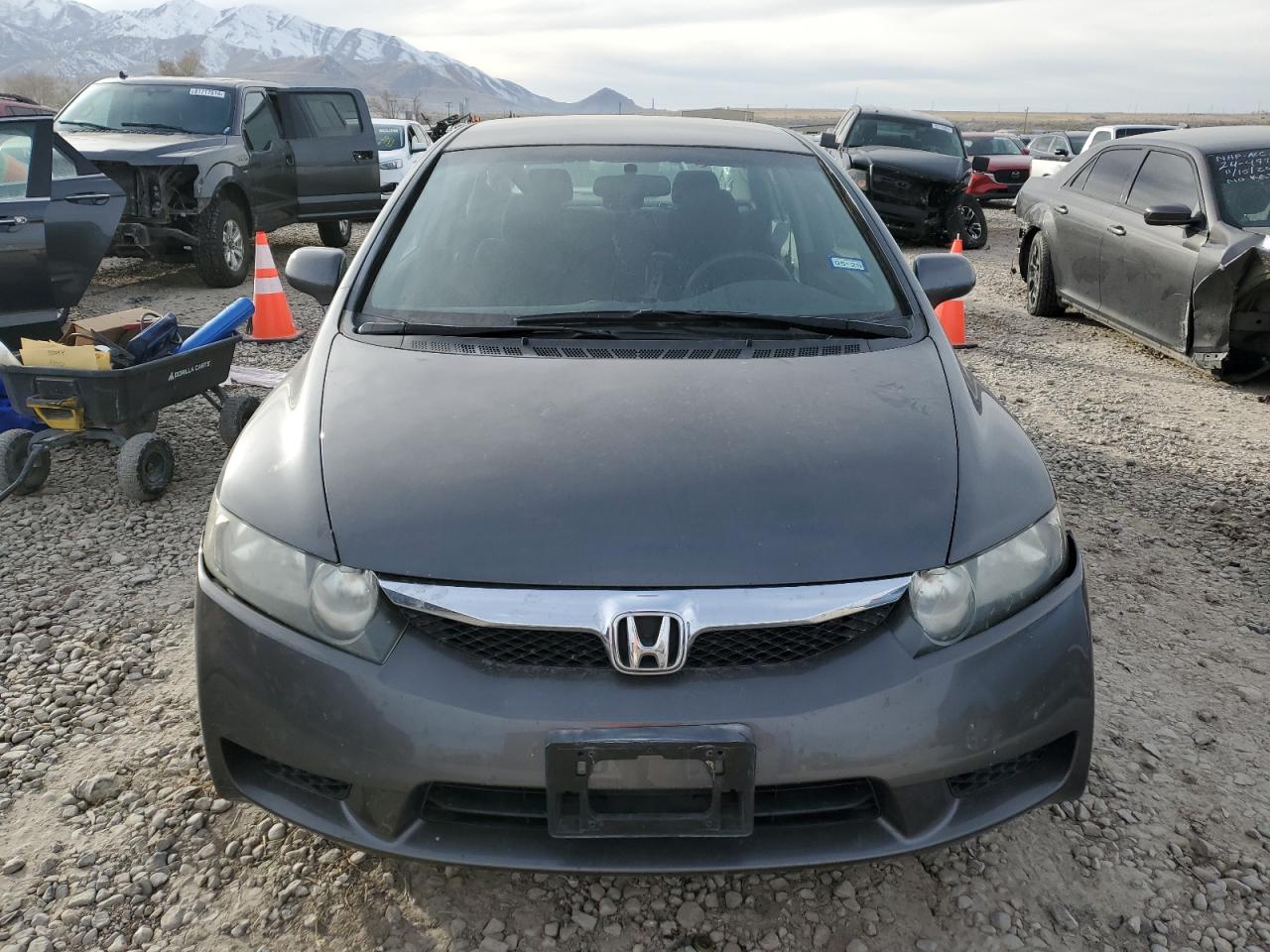 2011 Honda Civic VIN 2HGFA1F66BH528134 Copart auction photo, all over damage thumbnail 5