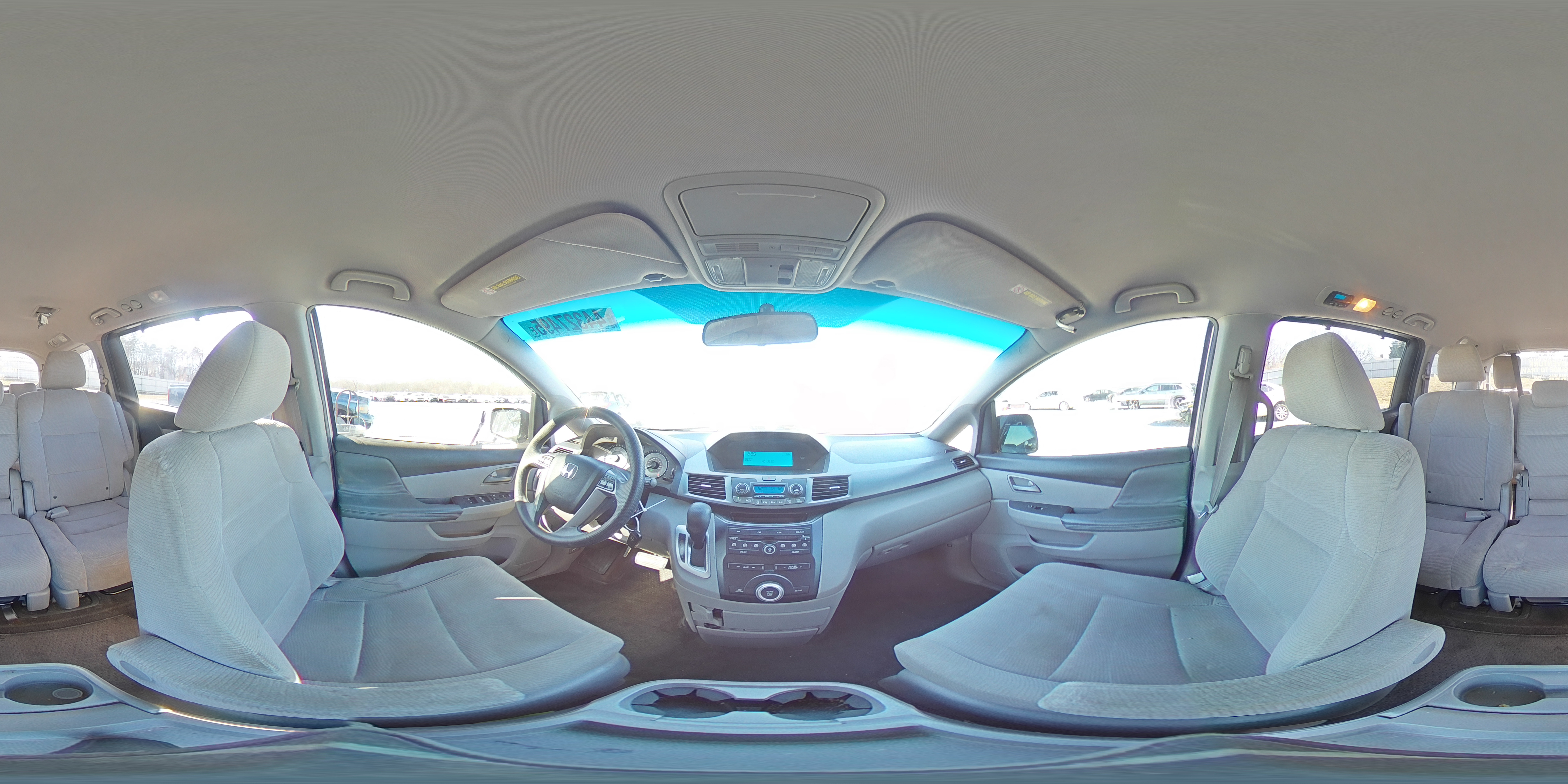 2011 Honda Odyssey VIN 5FNRL5H41BB061459 Copart auction photo, front end / undercarriage damage thumbnail 14