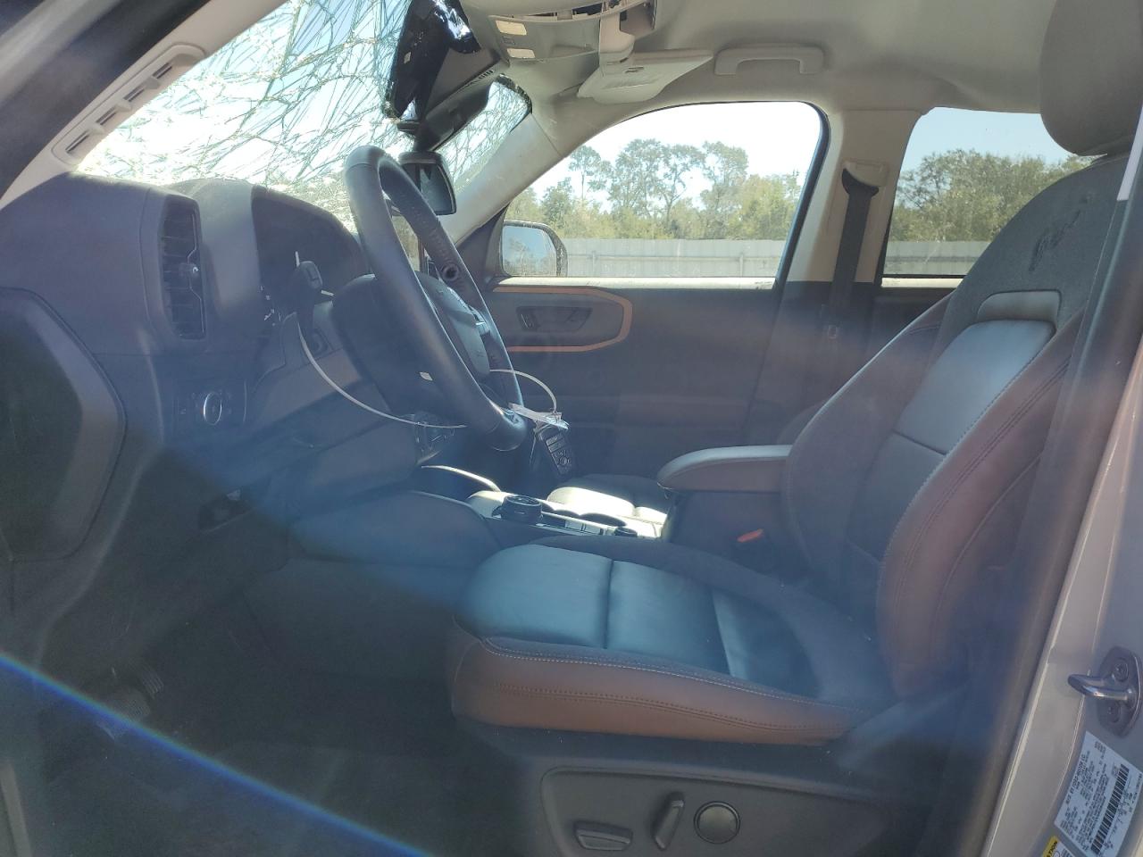 2022 Ford Bronco VIN 3FMCR9C6XNRD84685 Copart auction photo, all over damage thumbnail 7