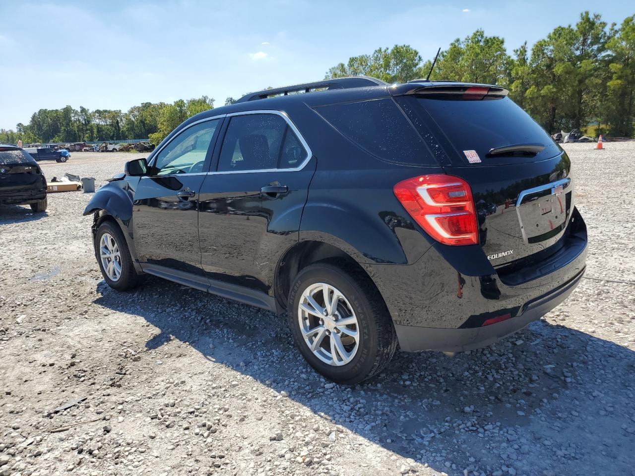 2017 Chevrolet Equinox VIN 2GNALCEKXH1597916 Copart auction photo, front end / side damage thumbnail 2
