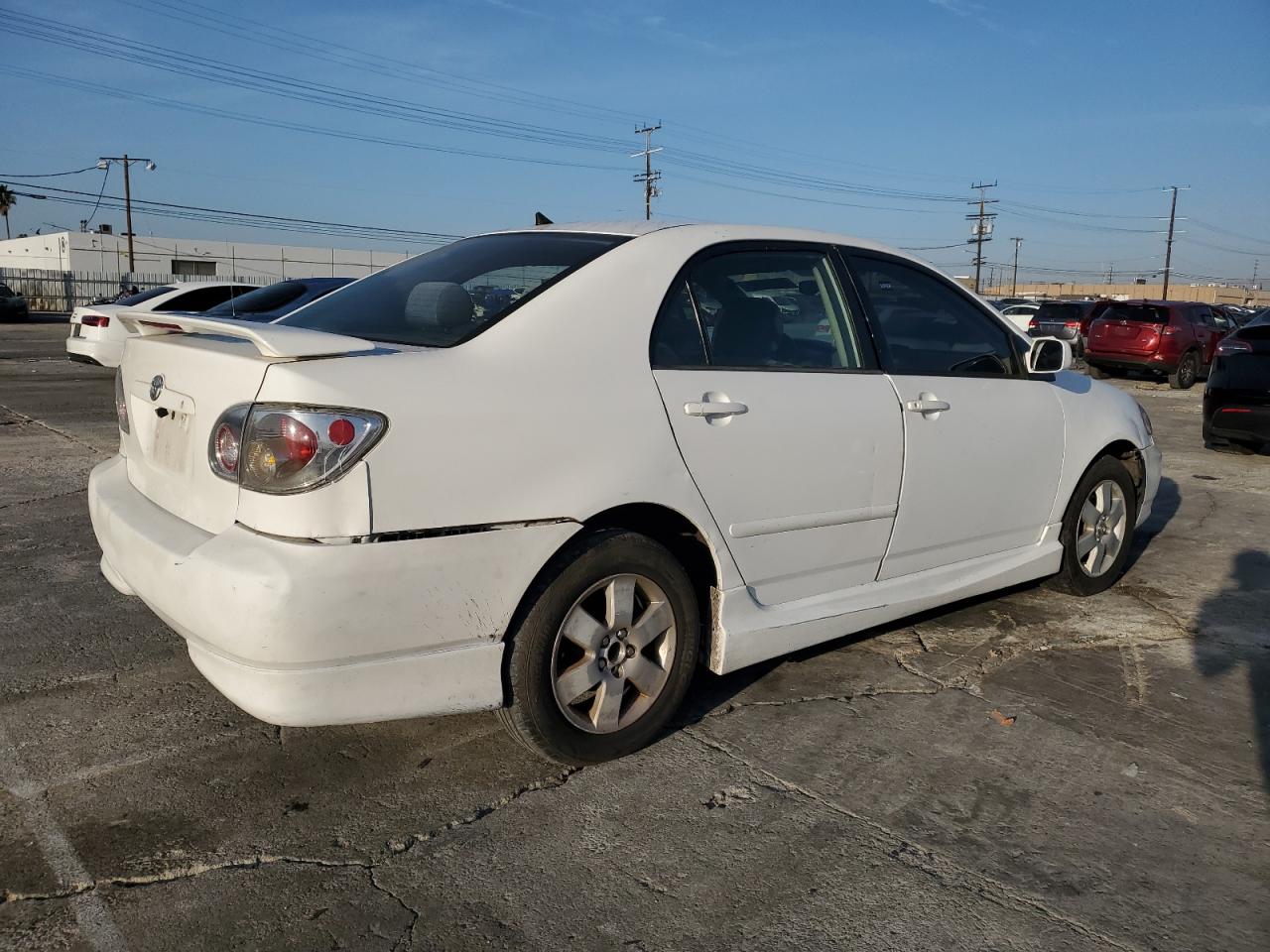2003 Toyota Corolla VIN 1NXBR32E93Z116363 Copart auction photo, all over damage thumbnail 3