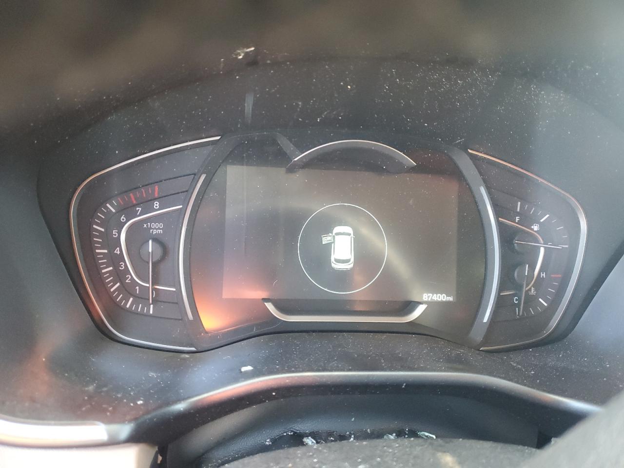 2020 Hyundai Santa Fe VIN 5NMS3CAA5LH275201 Copart auction photo, all over damage thumbnail 9