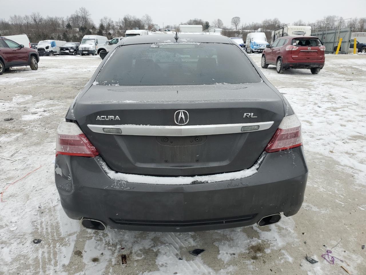 2010 Acura RL VIN JH4KB2F60AC001805 Copart auction photo, front end / rear end damage thumbnail 6