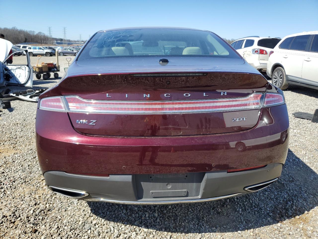 2017 Lincoln MKZ VIN 3LN6L5E90HR645289 Copart auction photo, front end damage thumbnail 6
