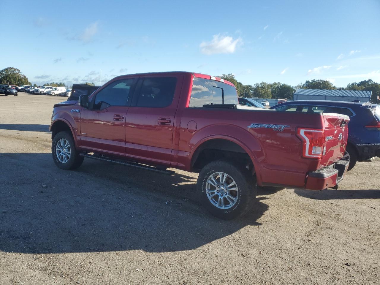2016 Ford F-150 VIN 1FTEW1EP9GFB92753 Copart auction photo, frame damage damage thumbnail 2