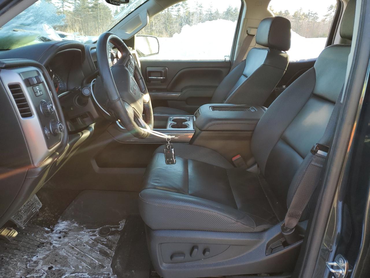 2017 GMC Sierra VIN 1GTV2NEC4HZ209300 Copart auction photo, front end / side damage thumbnail 7