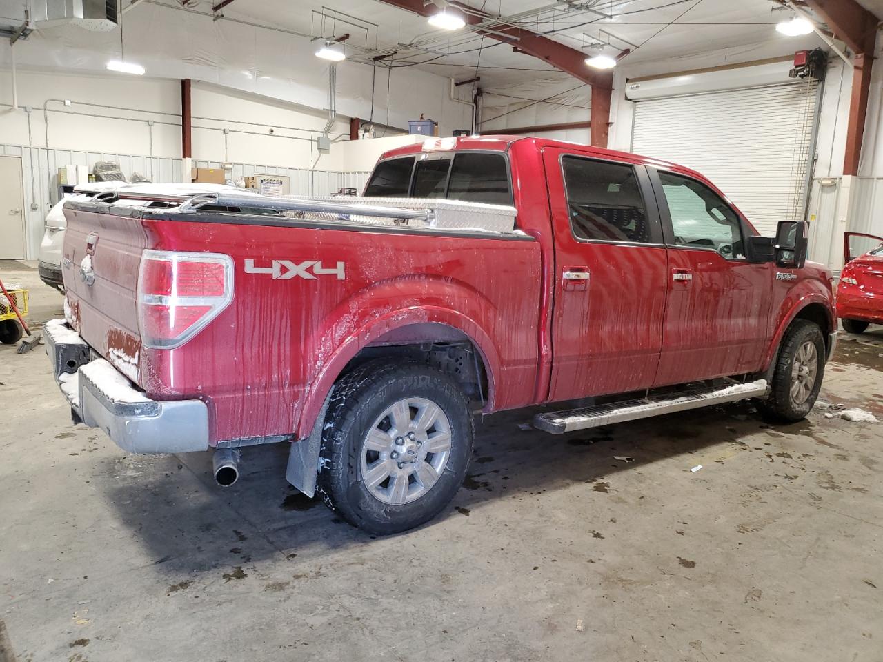2012 Ford F-150 VIN 1FTFW1E67CFA82502 Copart auction photo, side / front end damage thumbnail 3