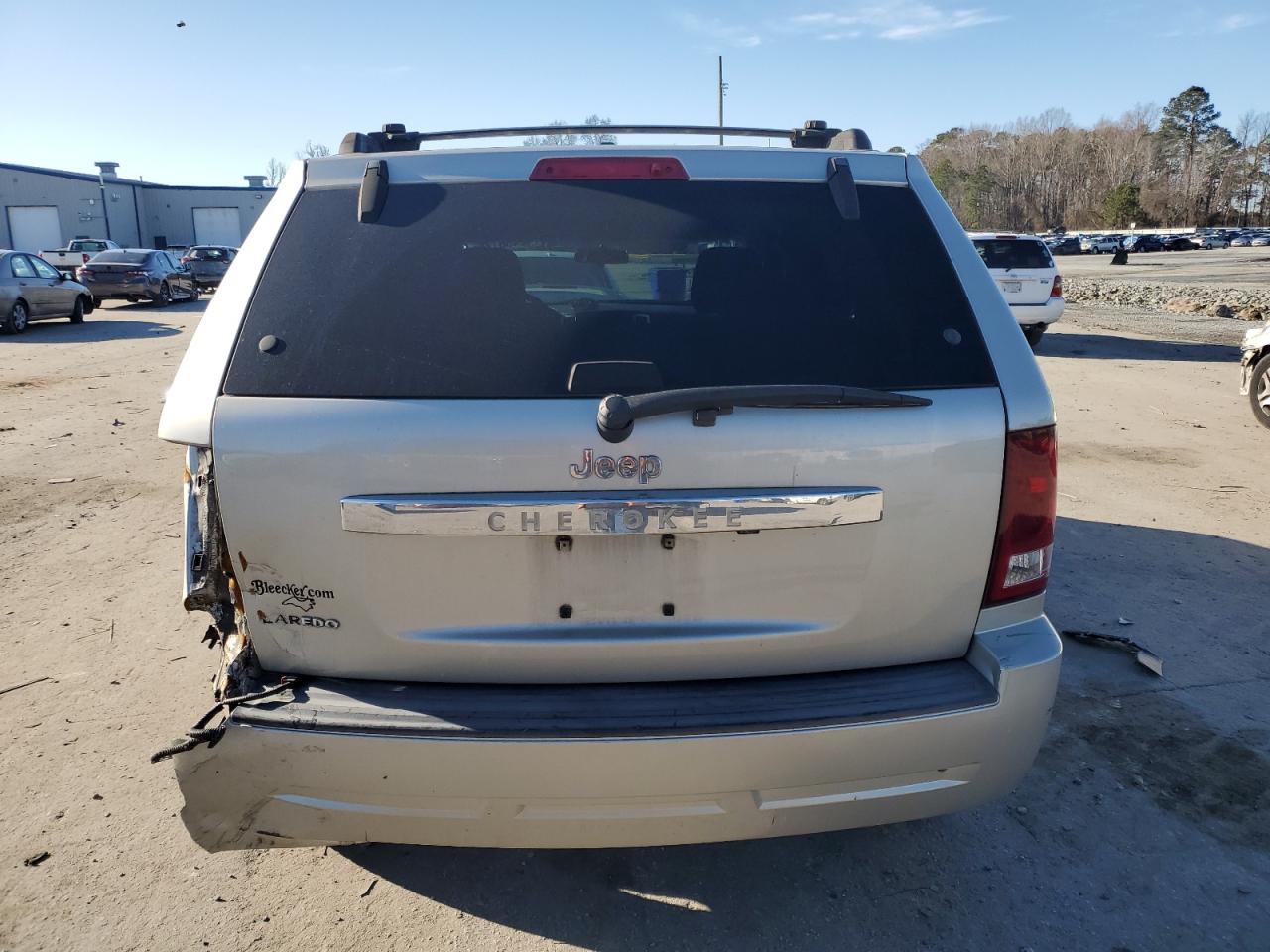 2010 Jeep Grand Cherokee VIN 1J4PS4GK6AC112321 Copart auction photo, rear end / side damage thumbnail 6