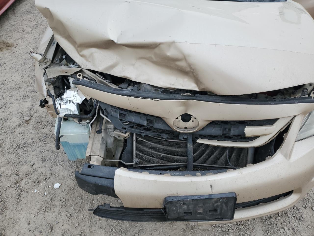 2011 Toyota Corolla VIN 2T1BU4EE3BC683491 Copart auction photo, front end damage thumbnail 11