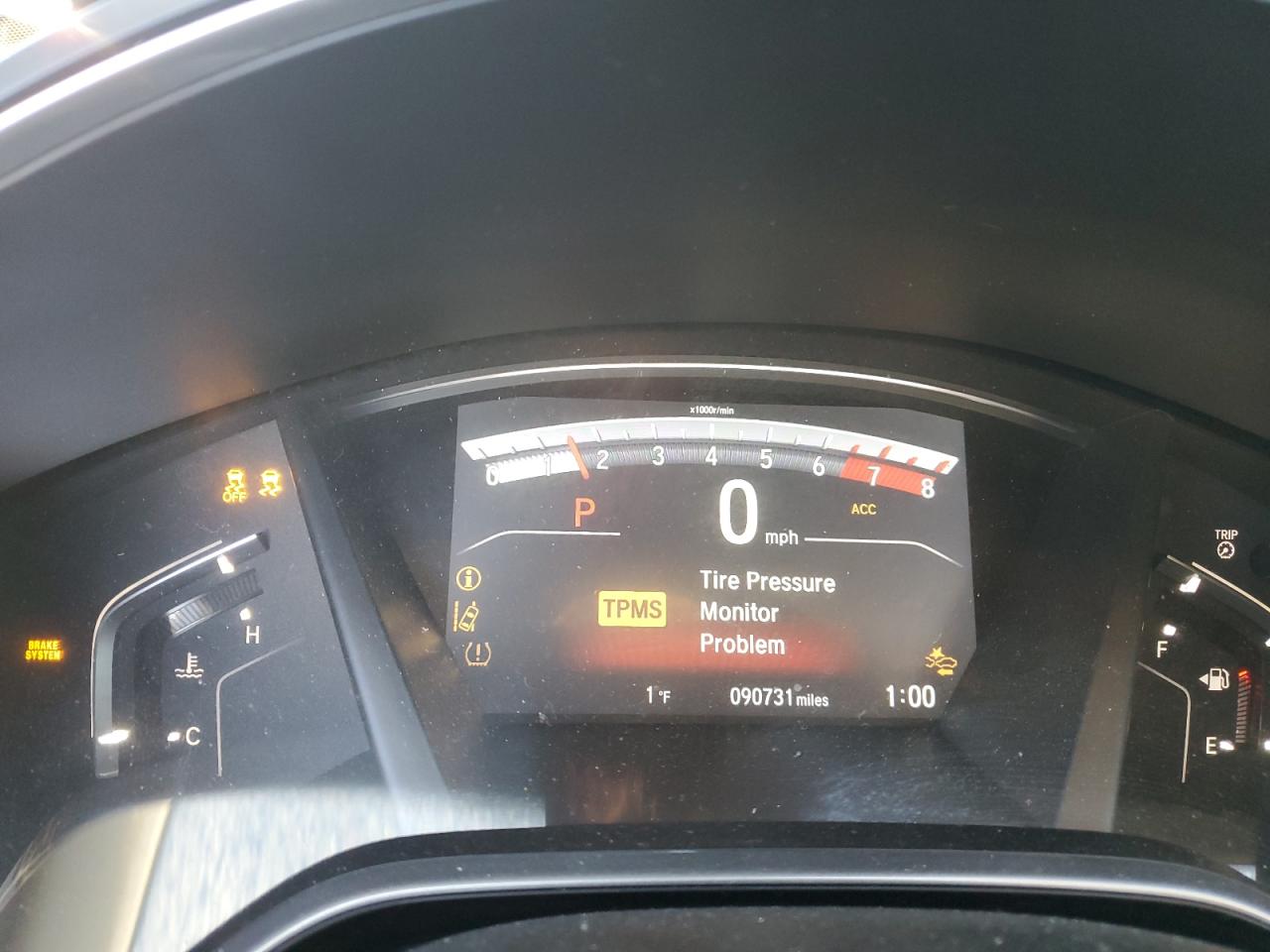 2019 Honda CR-V VIN 5J6RW2H96KL025470 Copart auction photo, front end damage thumbnail 9
