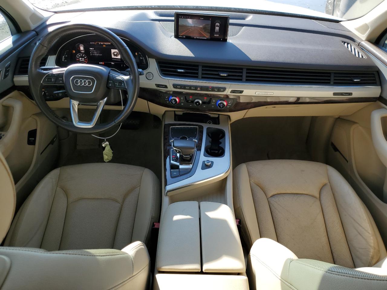 2018 Audi Q7 VIN WA1LHAF77JD009847 Copart auction photo, water/flood damage thumbnail 8