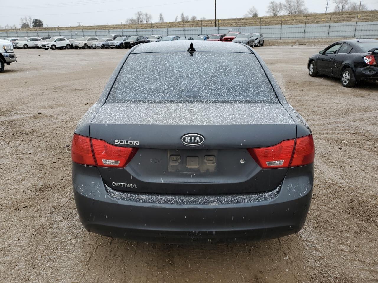 2010 KIA Optima VIN KNAGG4A81A5436640 Copart auction photo, rear end / front end damage thumbnail 6