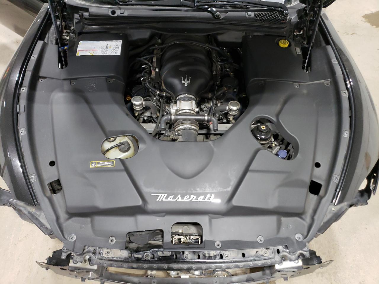 2009 Maserati GranTurismo VIN ZAMGJ45A190042805 Copart auction photo, front end damage thumbnail 13