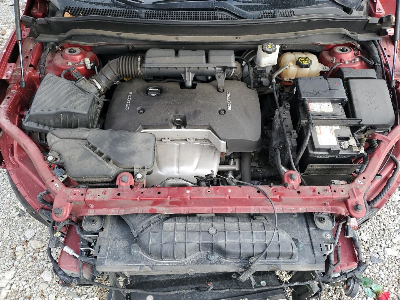 2017 Buick Envision VIN LRBFXDSAXHD075357 Copart auction photo, front end / mechanical damage thumbnail 12