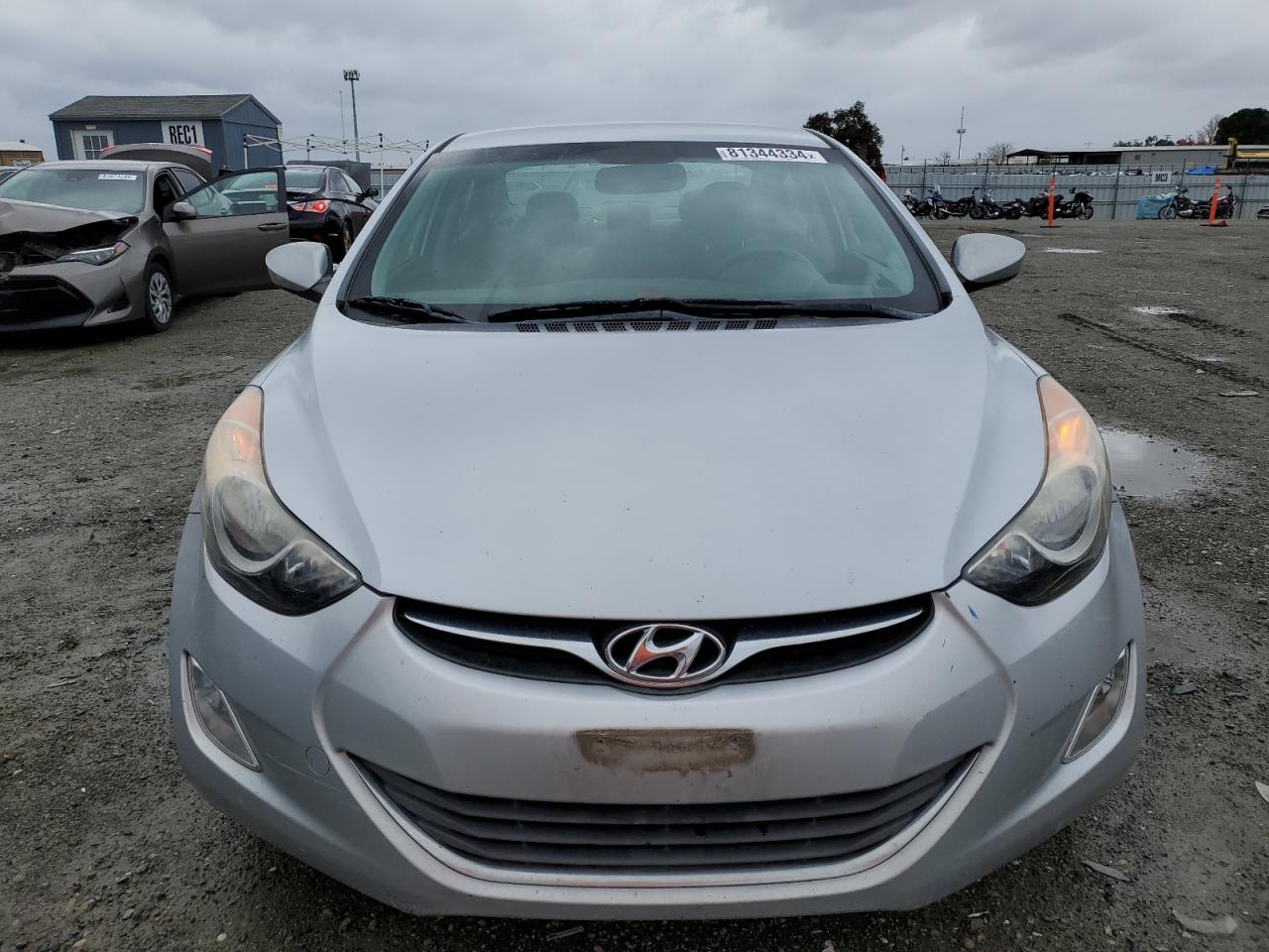 2013 Hyundai Elantra VIN 5NPDH4AE1DH451264 Copart auction photo, rear end damage thumbnail 5