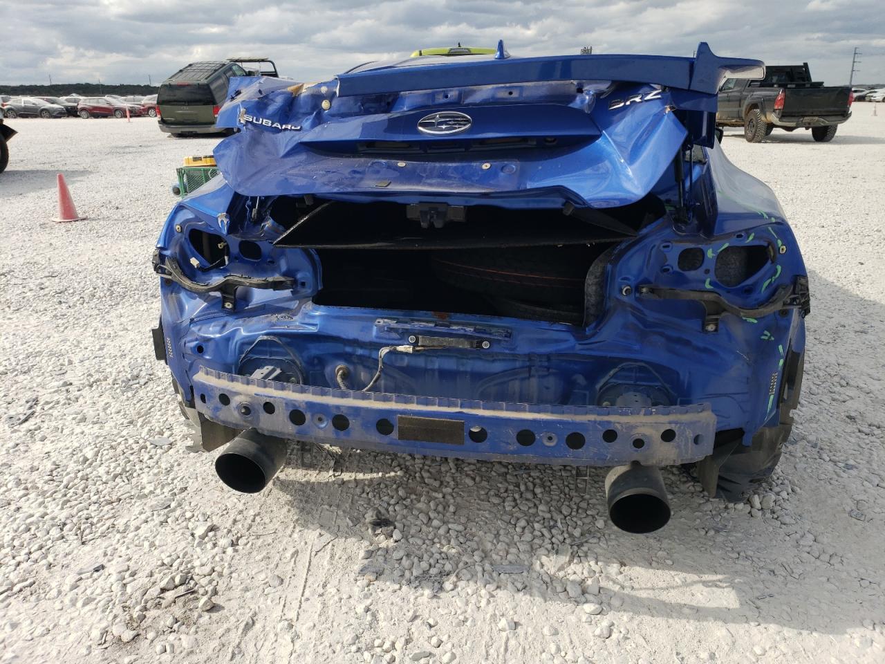 2015 Subaru BRZ VIN JF1ZCAC19F8604414 Copart auction photo, rear end damage thumbnail 6