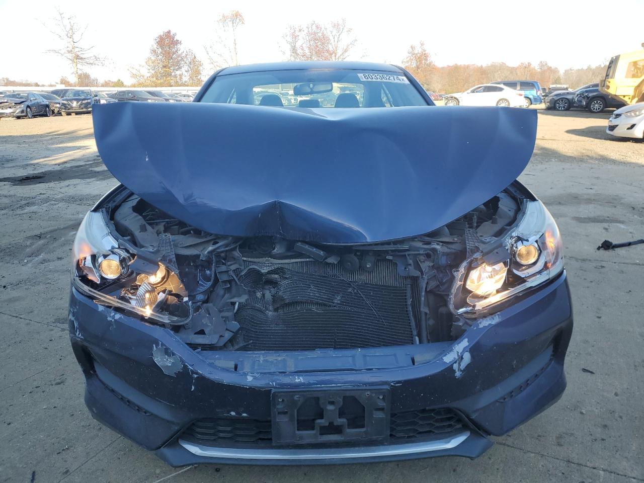 2016 Honda Accord VIN 1HGCR2F35GA181425 Copart auction photo, front end / minor dent/scratches damage thumbnail 5