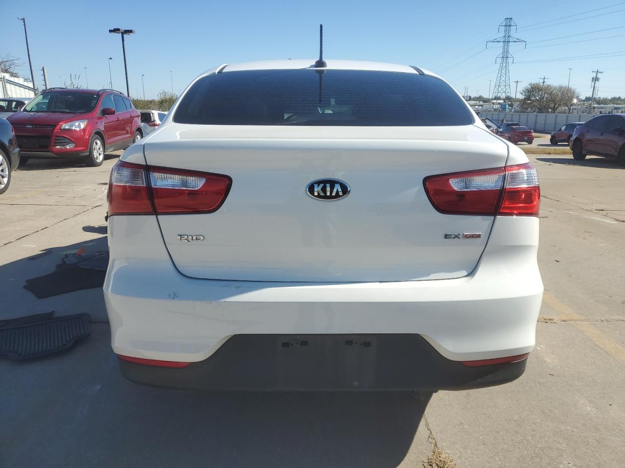 2017 KIA Rio VIN KNADN4A30H6071790 Copart auction photo, front end / minor dent/scratches damage thumbnail 6