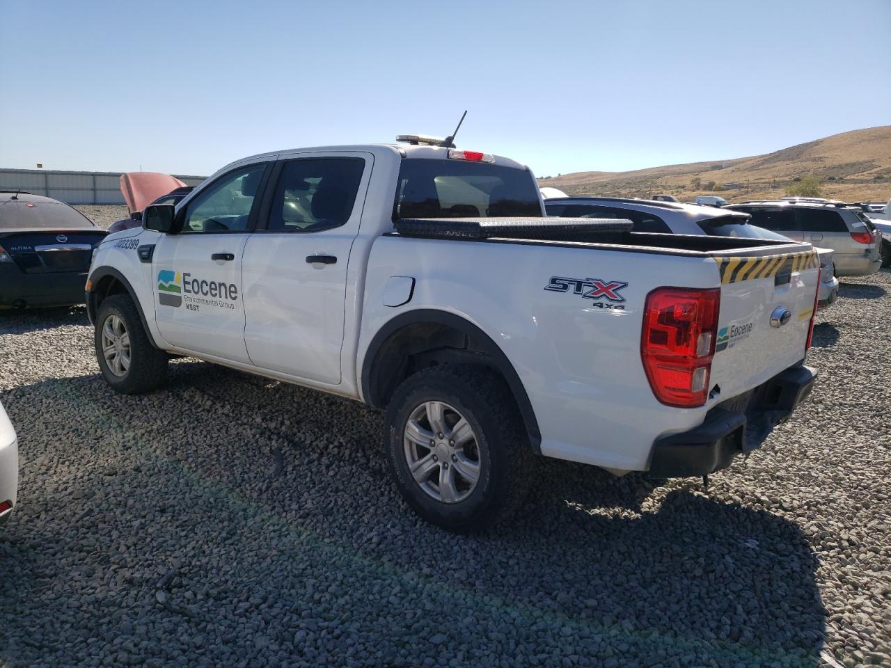 2022 Ford Ranger VIN 1FTER4FH2NLD53975 Copart auction photo, rear end damage thumbnail 2