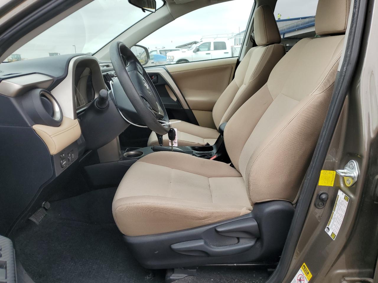 2013 Toyota RAV 4 VIN 2T3WFREV4DW010694 Copart auction photo, rear end damage thumbnail 7