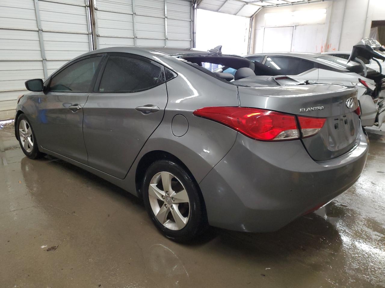 2013 Hyundai Elantra VIN 5NPDH4AE5DH286559 Copart auction photo, side / rear end damage thumbnail 2