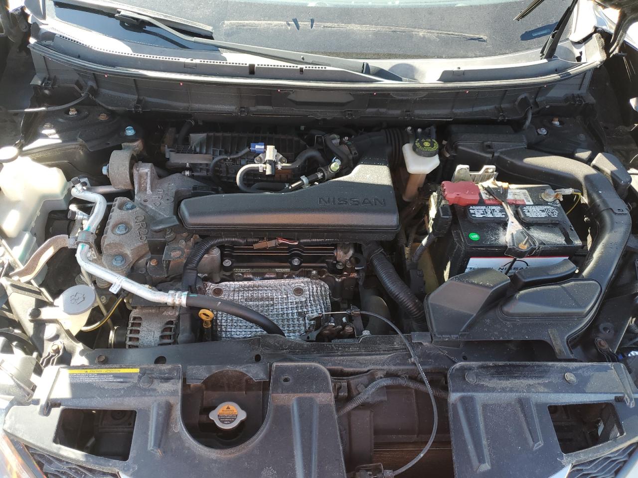 2016 Nissan Rogue VIN KNMAT2MV1GP695992 Copart auction photo, all over damage thumbnail 12