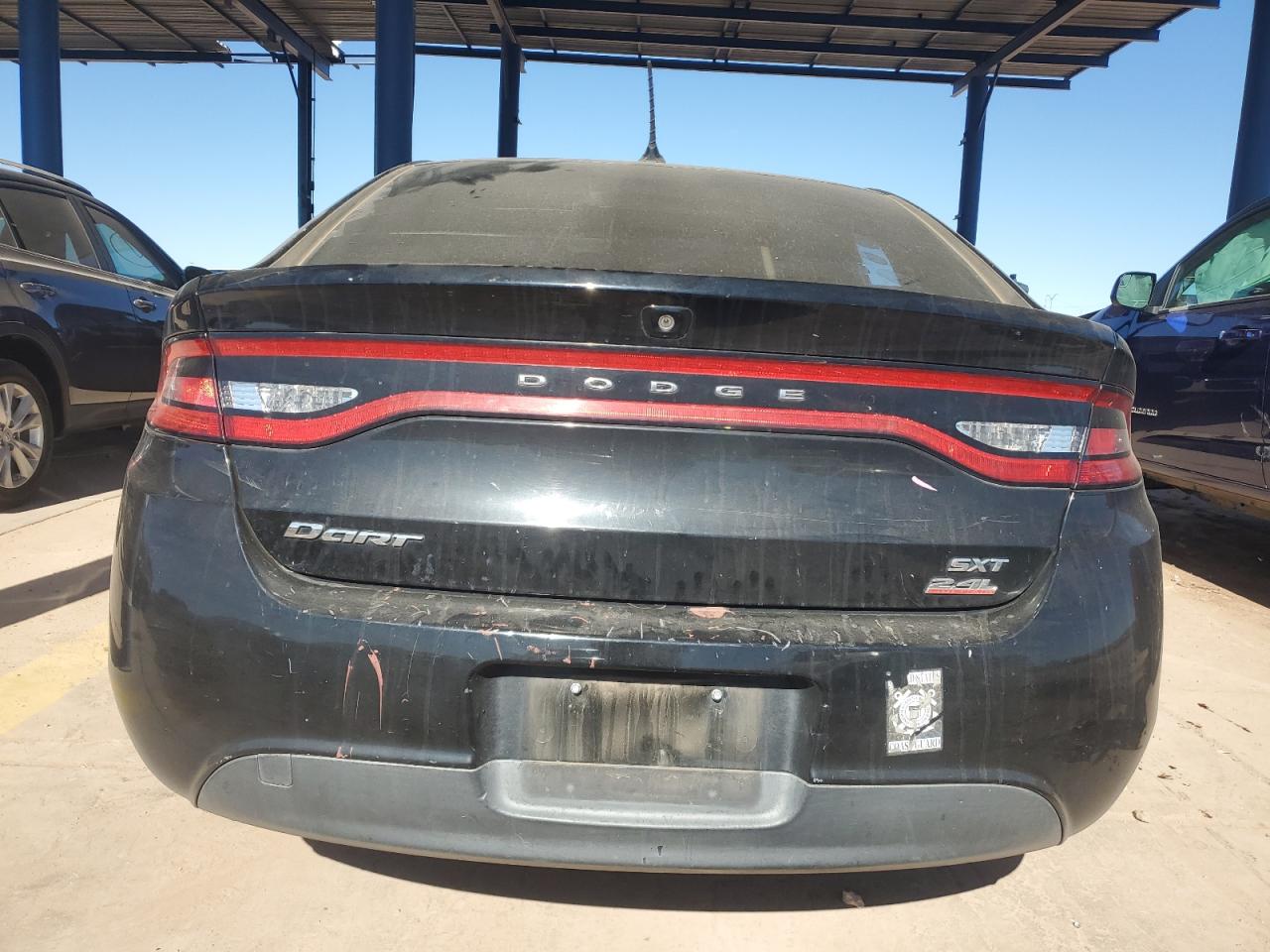 2015 Dodge Dart VIN 1C3CDFBB8FD370069 Copart auction photo, front end / side damage thumbnail 6